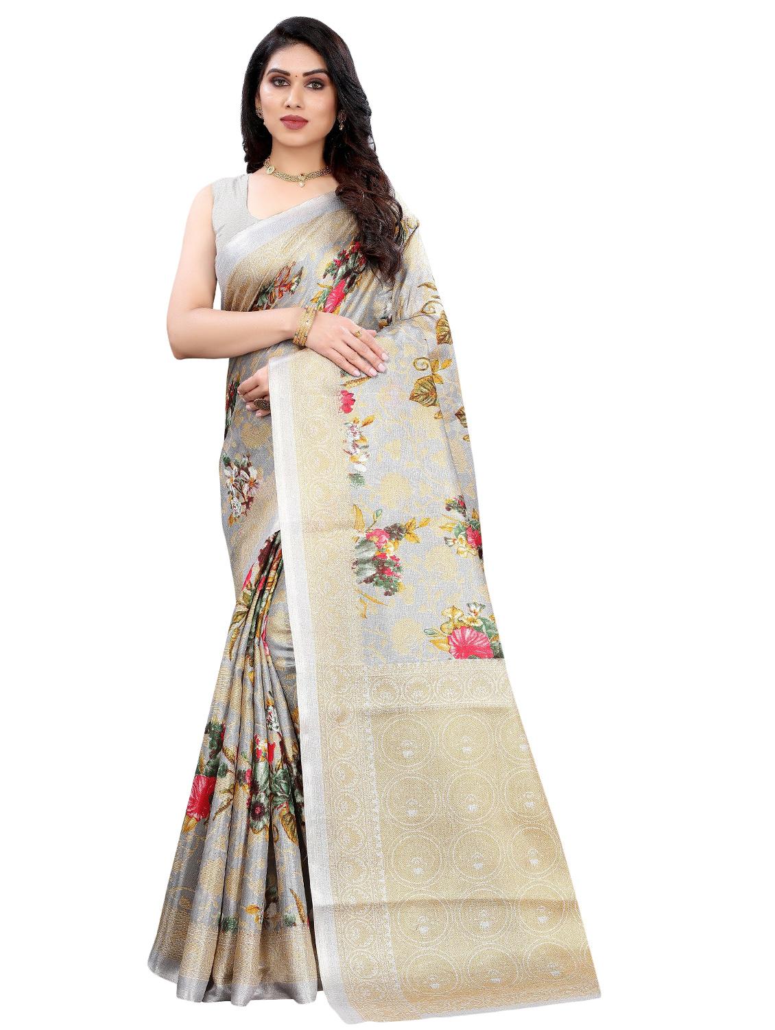 pack of 3 multi colored combo saree - 20875851 - Standard Image - 2