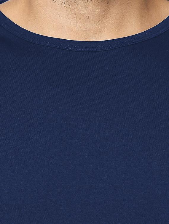 blue pure cotton vest - 20876681 - Standard Image - 2