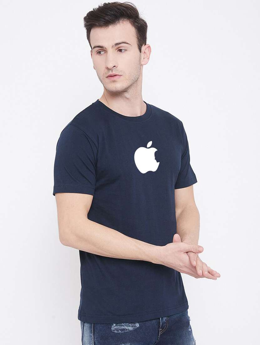 dark blue cotton t-shirt - 20877133 -  Standard Image - 2