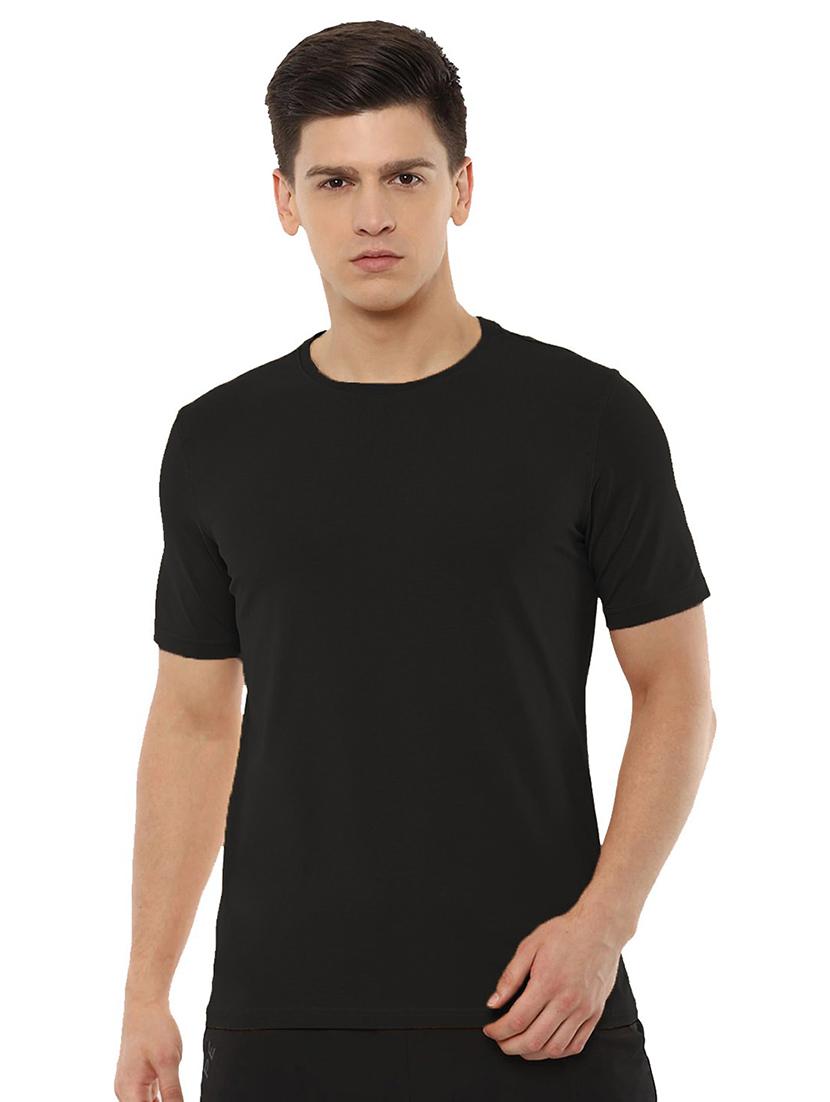pack of 2 - multi colored cotton plain t-shirt - 20877581 - Standard Image - 2