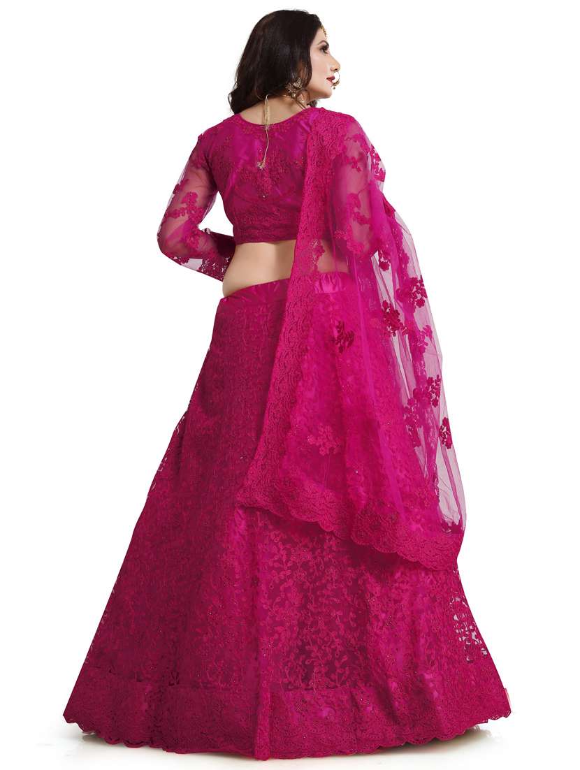 women embroidered lehenga choli with dupatta - 20878691 -  Standard Image - 2