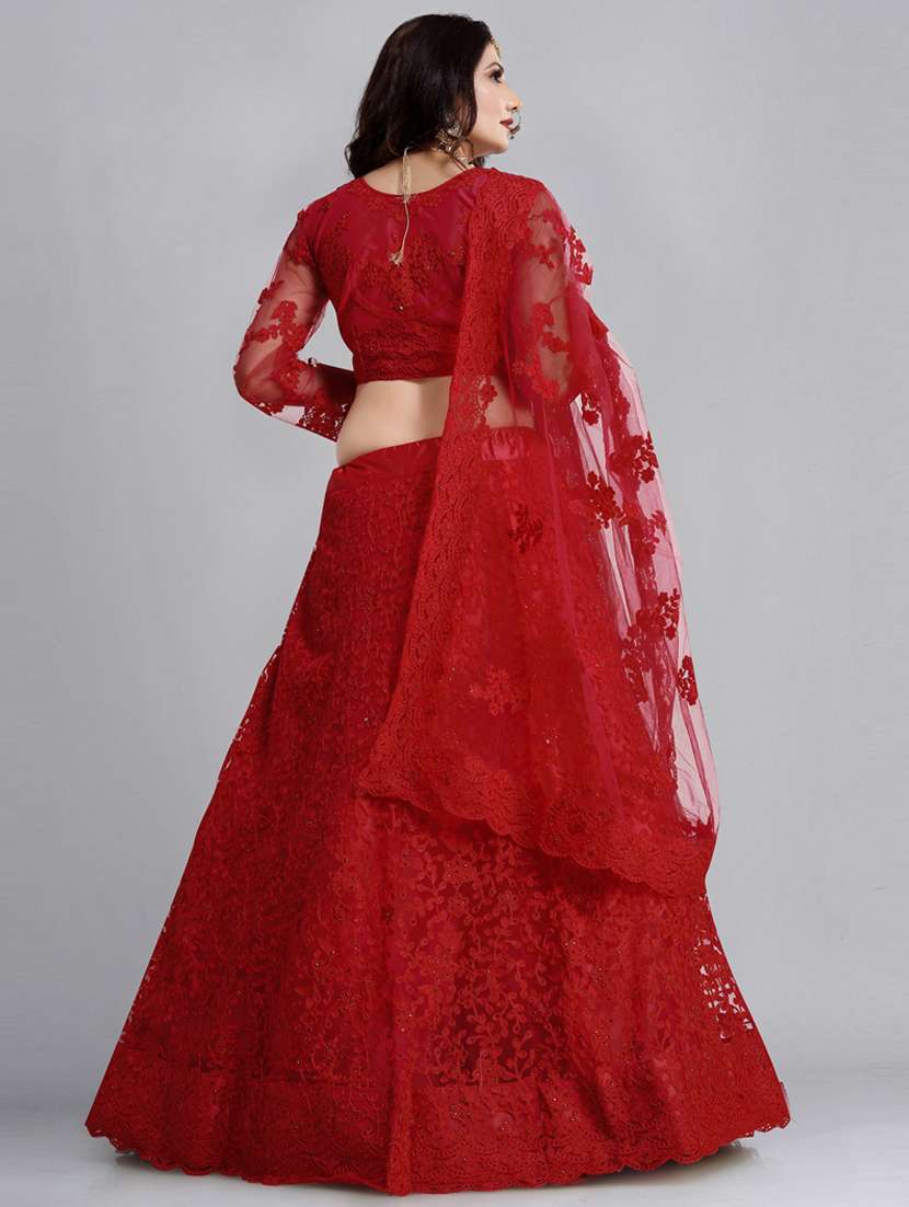 women embroidered lehenga choli with dupatta - 20878693 -  Standard Image - 2