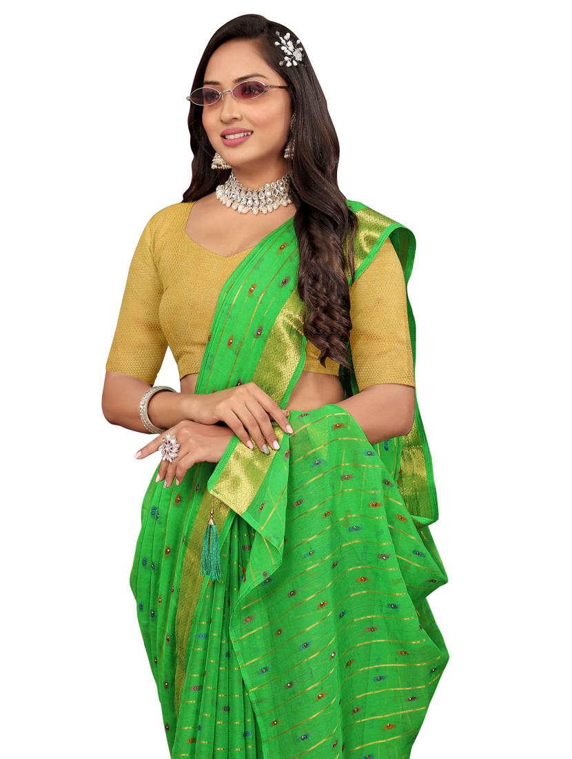 women self design bordered saree - 20879038 - Standard Image - 2