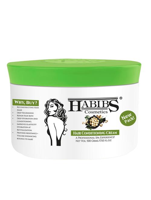 habibs hair spa conditioning cream 100% organic deep nourishing 500gm - 20879509 - Standard Image - 0