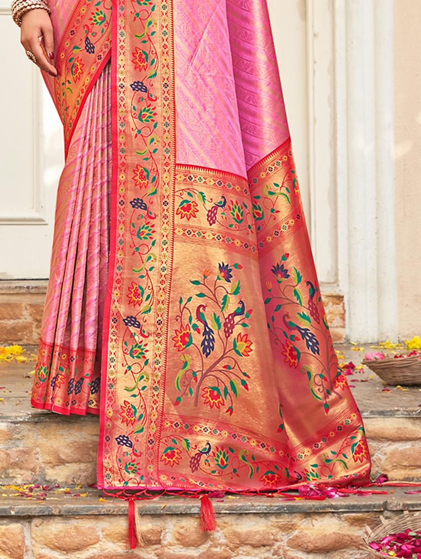 women self design paithani saree with blouse - 20881658 - Standard Image - 2