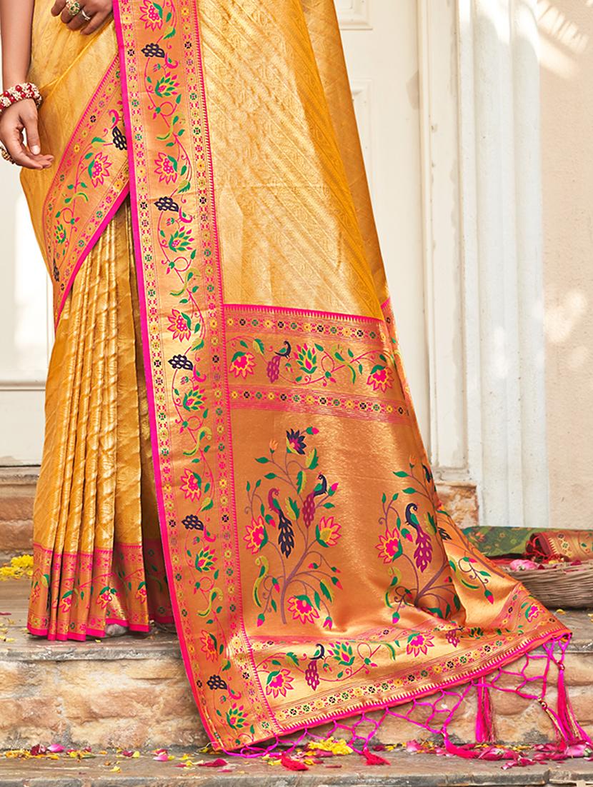 women self design paithani saree with blouse - 20881661 - Standard Image - 2