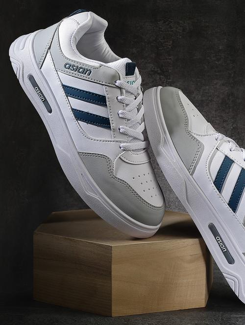 men color block lace up sneakers - 20884494 -  Standard Image - 0
