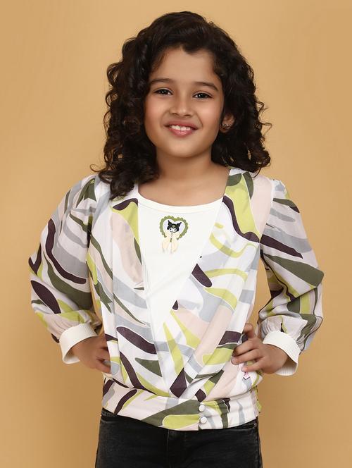 girls multicolored printed top - 20884940 -  Standard Image - 0