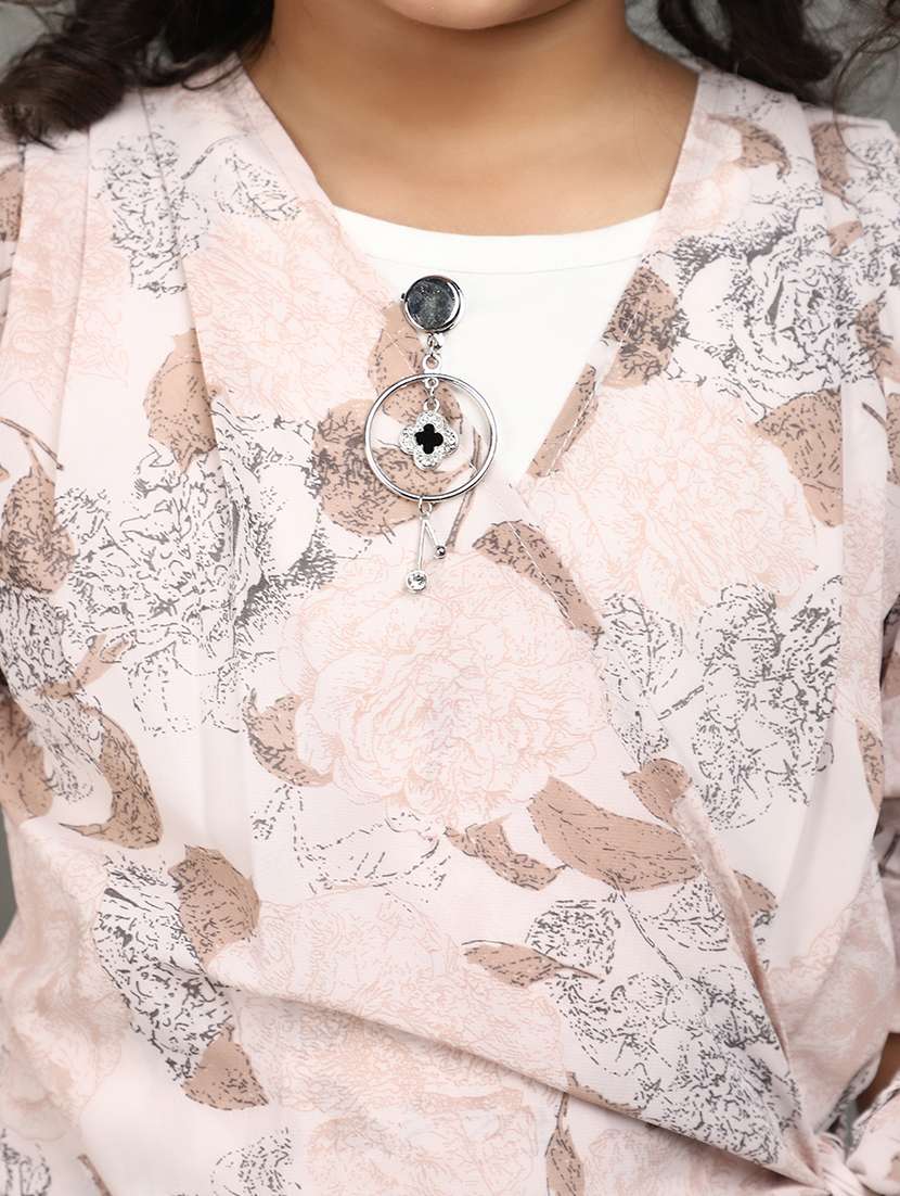 white printed cotton top - 20885056 -  Standard Image - 7