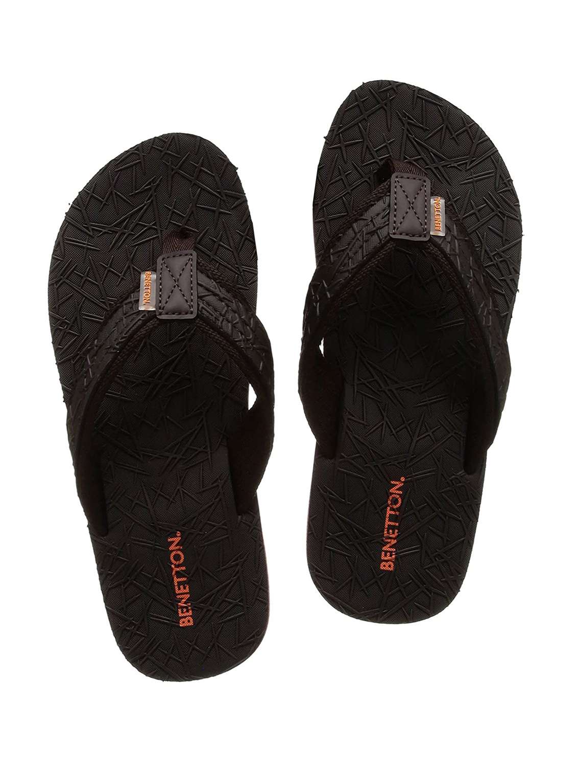 men black slip on flip flop