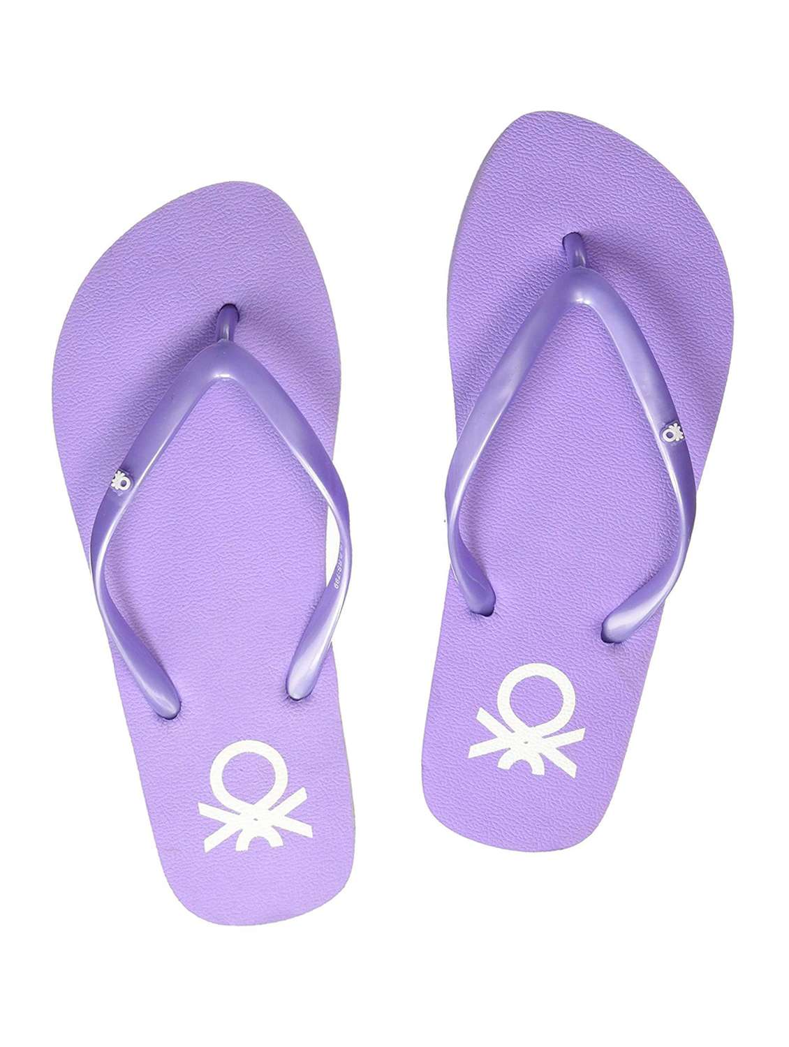 women textured flip flop