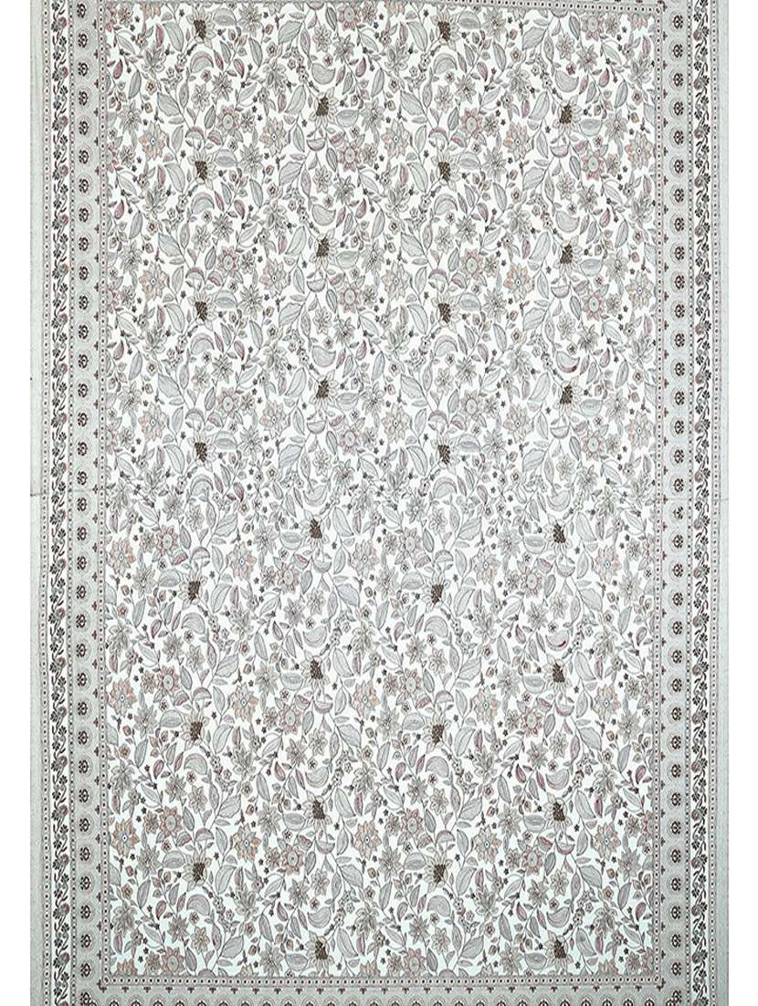 texstylers cotton printed kantha pattern jaipuri king size bedsheet with 2 pillow covers - 20893306 -  Standard Image - 2