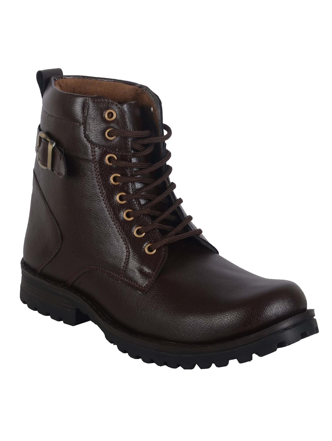men brown lace up boots - 20893555 - Zoom Image - 0