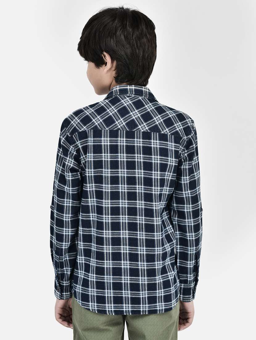 boys' check printed regular shirt - 20894956 -  Standard Image - 2