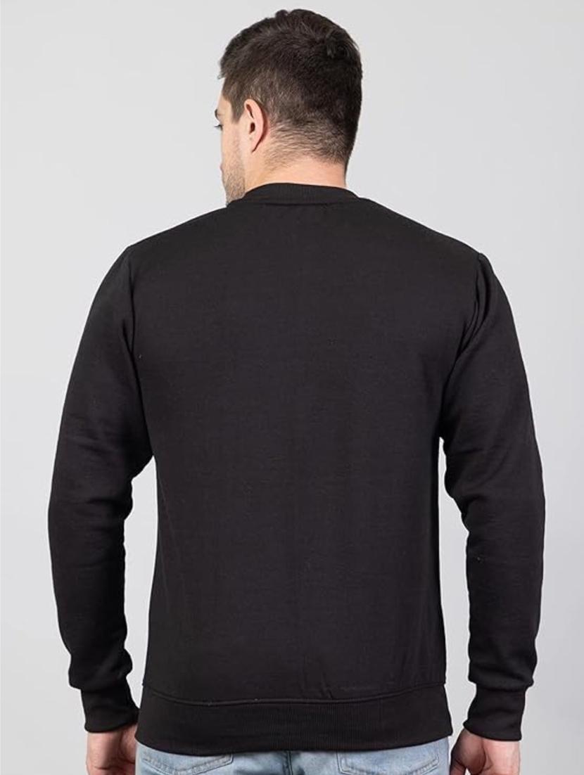 men front print long sleeve sweatshirt - 20896863 - Standard Image - 2