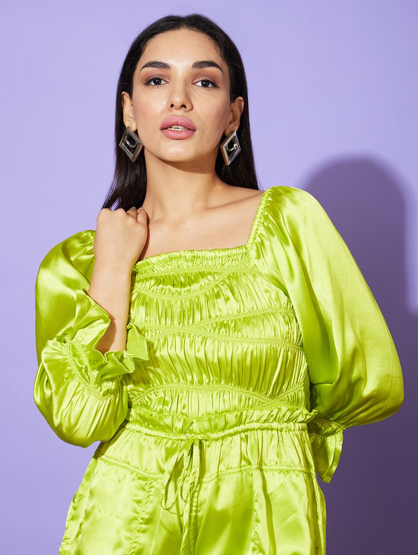 solid color open back & tie romper jumpsuit - 20901450 - Standard Image - 2