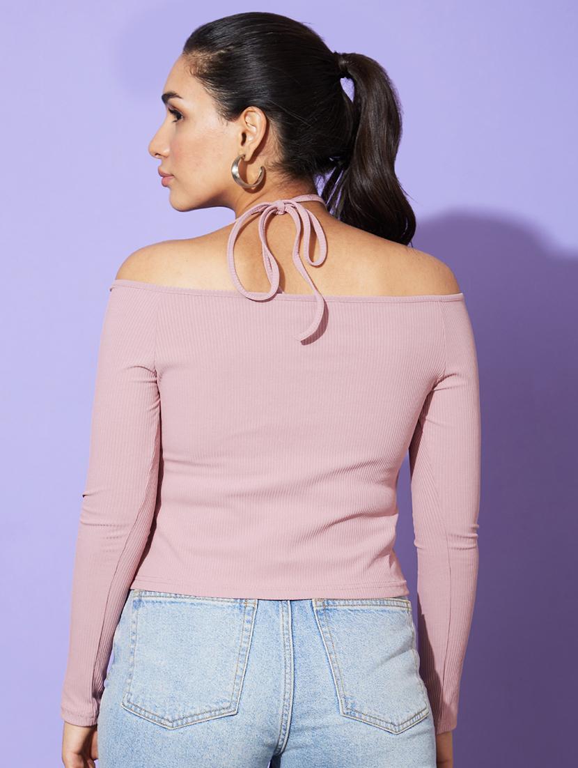 pink solid regular top - 20901465 - Standard Image - 2