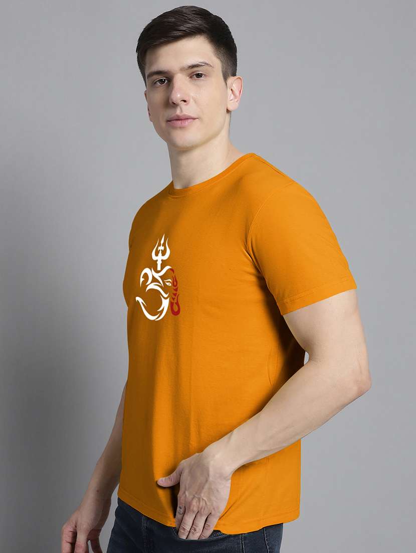 men chest print short sleeve t-shirt - 20906818 -  Standard Image - 2