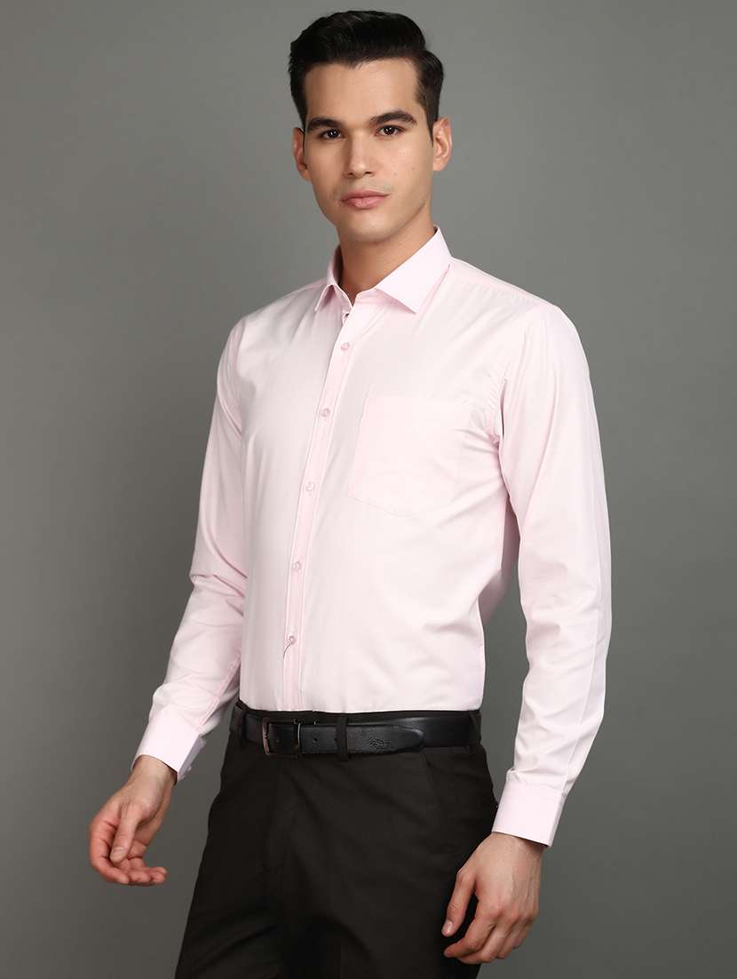 men solid color formal shirt - 20911770 -  Standard Image - 2