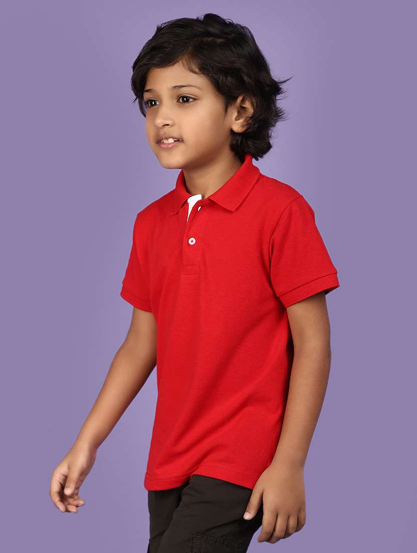 red cotton solid t-shirt - 20911834 -  Standard Image - 2