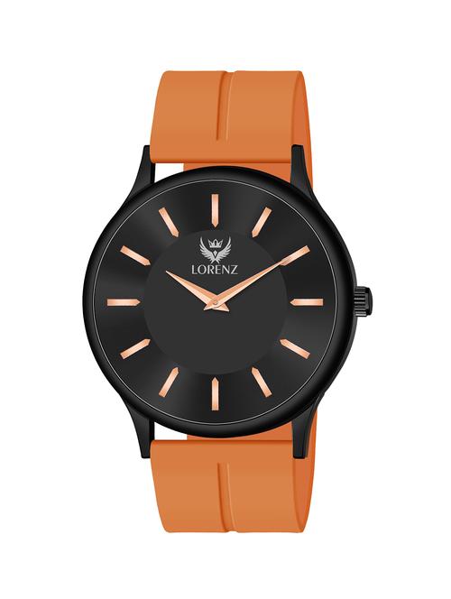 lorenz slim case analog watch with blue magnetic lock strap | watch for men | mk-4062r - 20912207 - Standard Image - 0