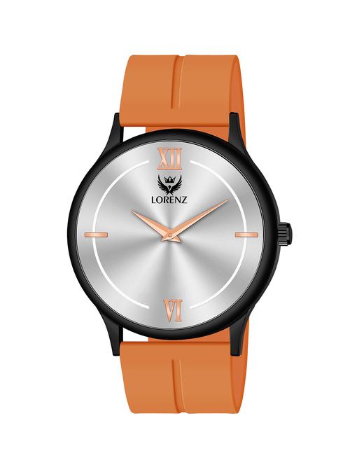 lorenz slim case analog watch with black magnetic lock strap | watch for men | mk-4067r - 20912214 -  Standard Image - 0