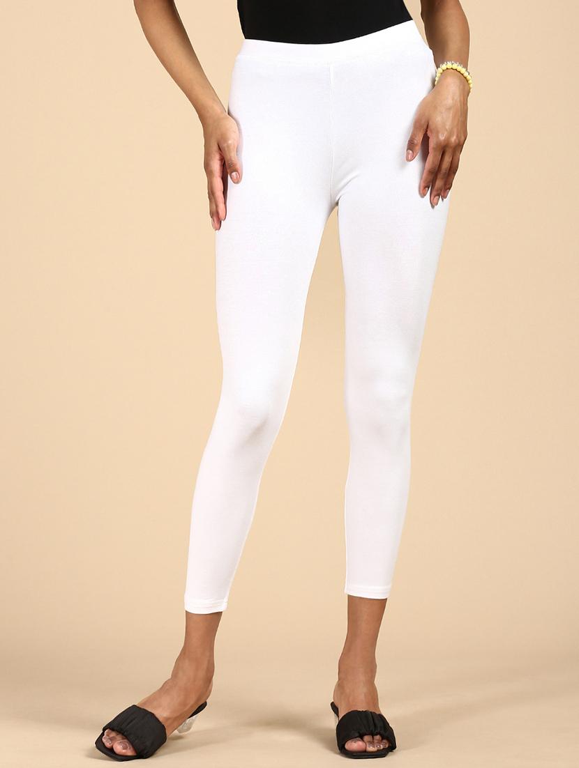 women solid cotton legging - 20912254 - Zoom Image - 0