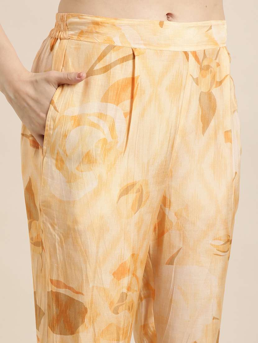 women printed shirt and trouser co-ord set - 20912327 -  Standard Image - 7