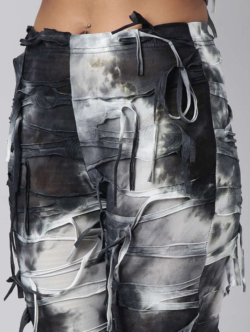 women tie & dyed active wear co-ord set - 20912345 -  Standard Image - 7