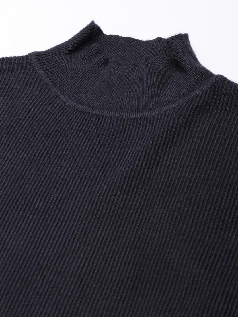 women grey solid a-line dress - 20915751 - Standard Image - 7