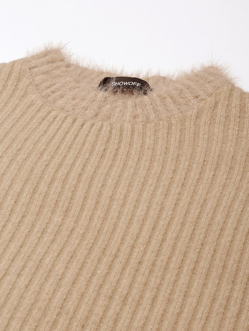 women beige solid bodycon dress - 20915754 - Standard Image - 7