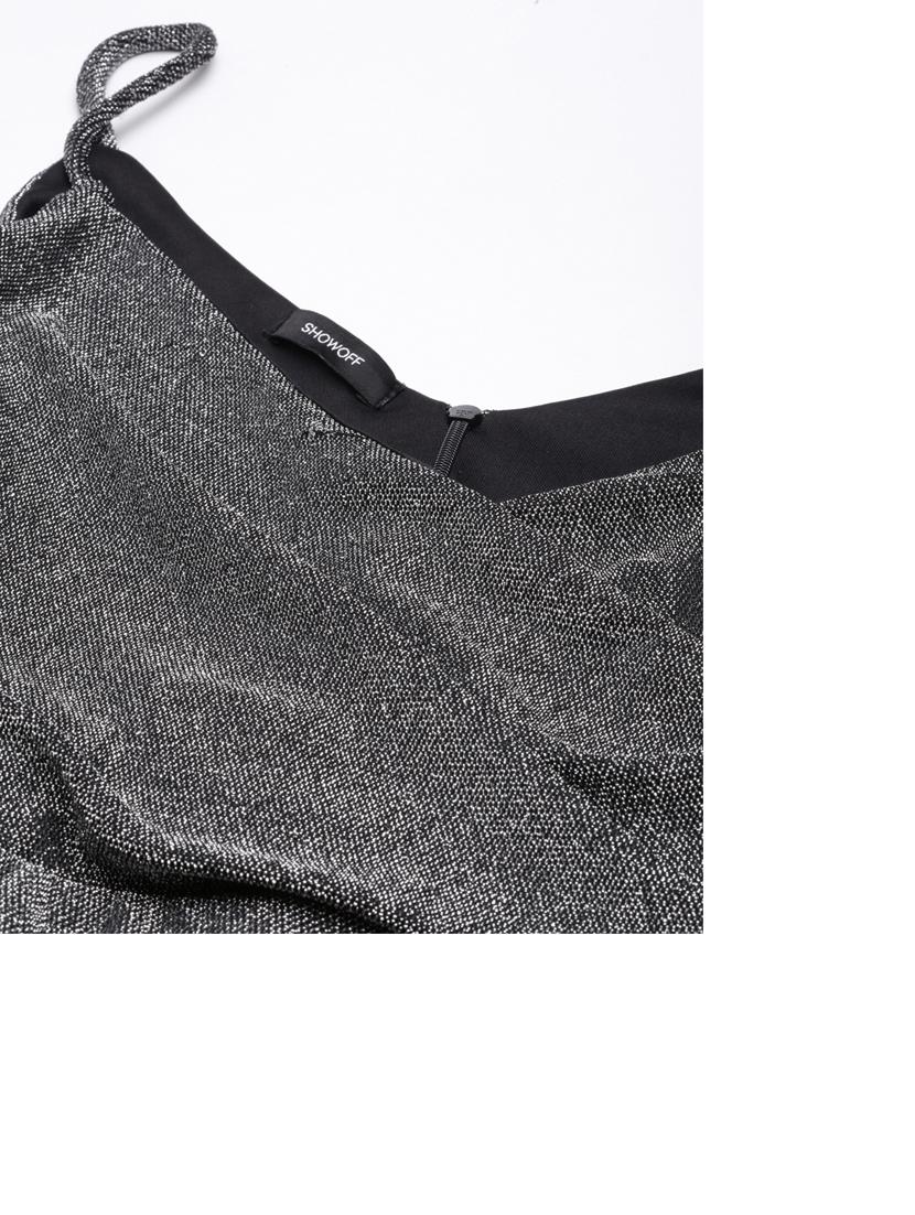women grey self-designed bodycon dress - 20915806 - Standard Image - 7