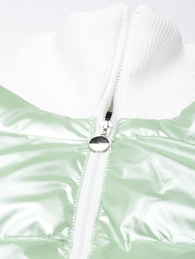 women solid long sleeve quilted jacket - 20917074 - Standard Image - 7