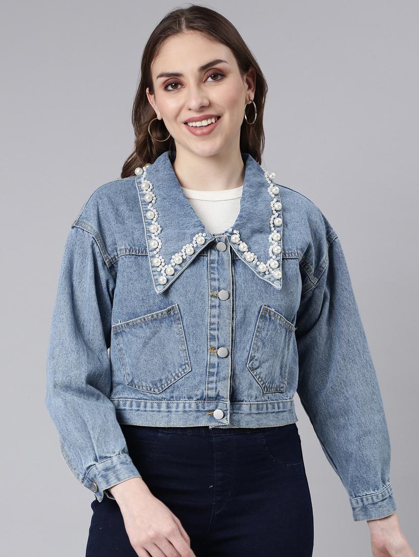 blue denim jacket - 20917191 - Zoom Image - 0