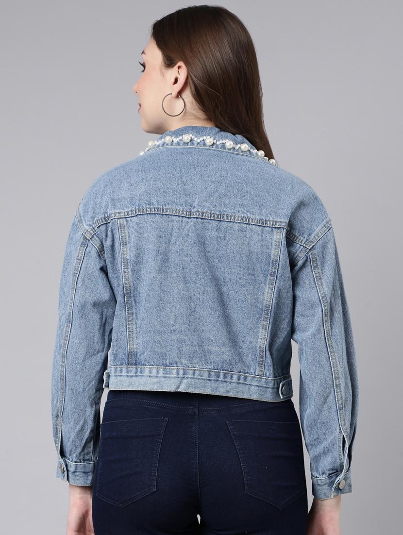 blue denim jacket - 20917191 - Standard Image - 2