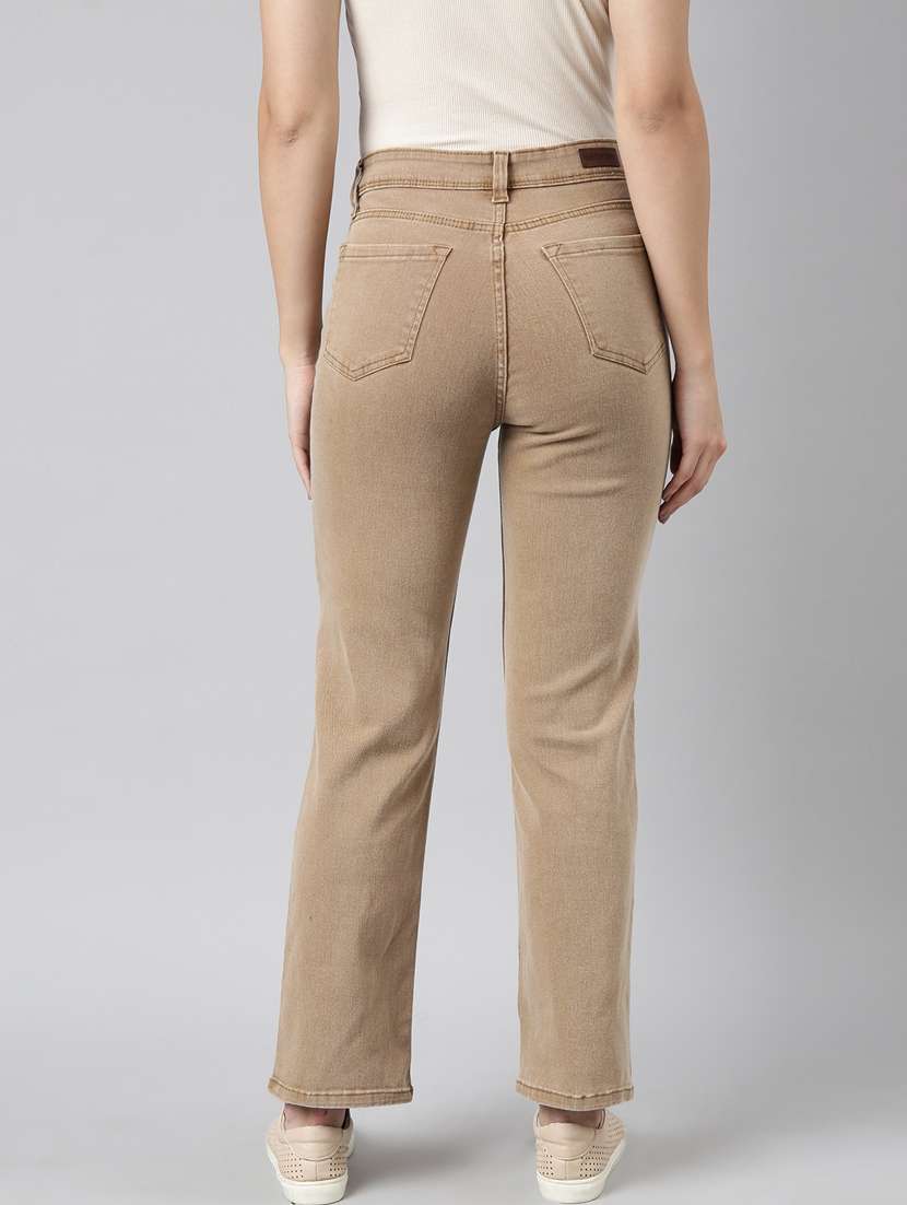 women plain mid rise jean - 20918421 -  Standard Image - 2