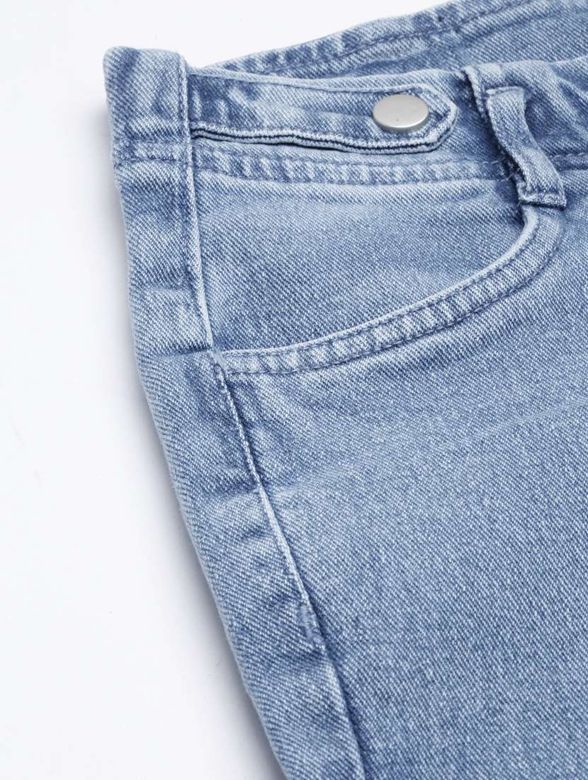 women plain mid rise bootcut jean  - 20918458 -  Standard Image - 7