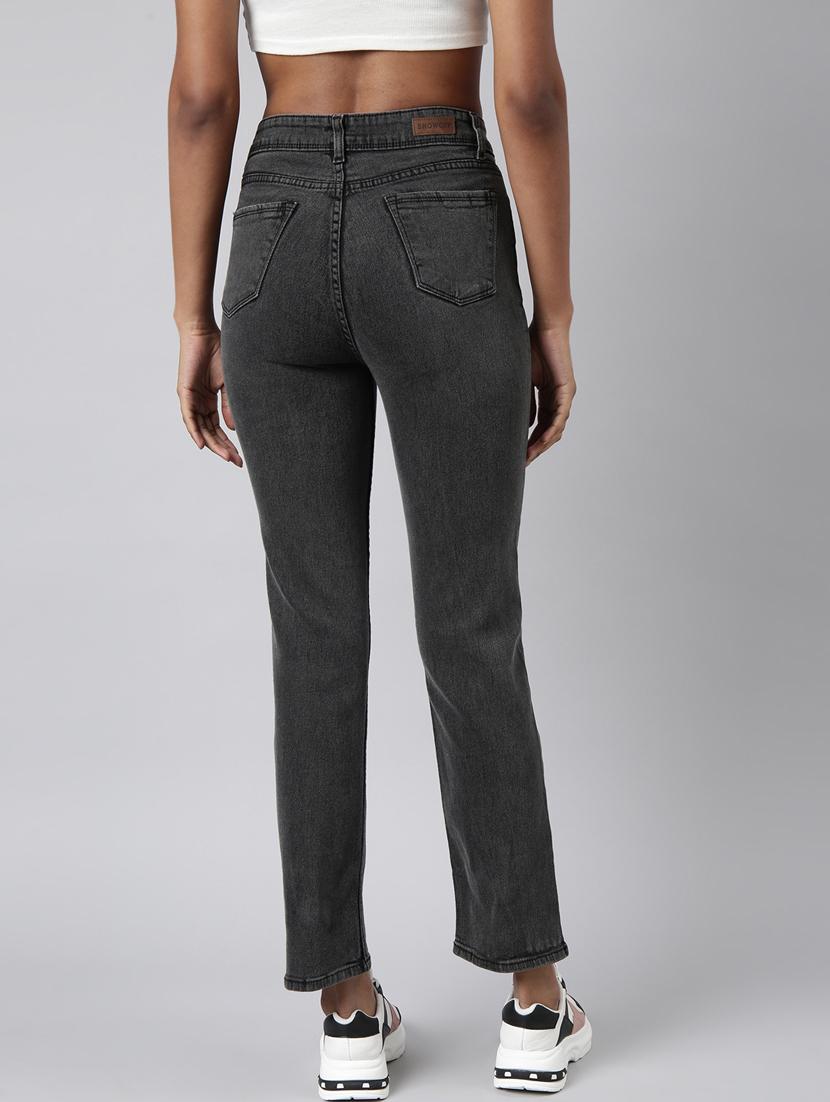 women plain mid rise jean - 20918466 - Standard Image - 2