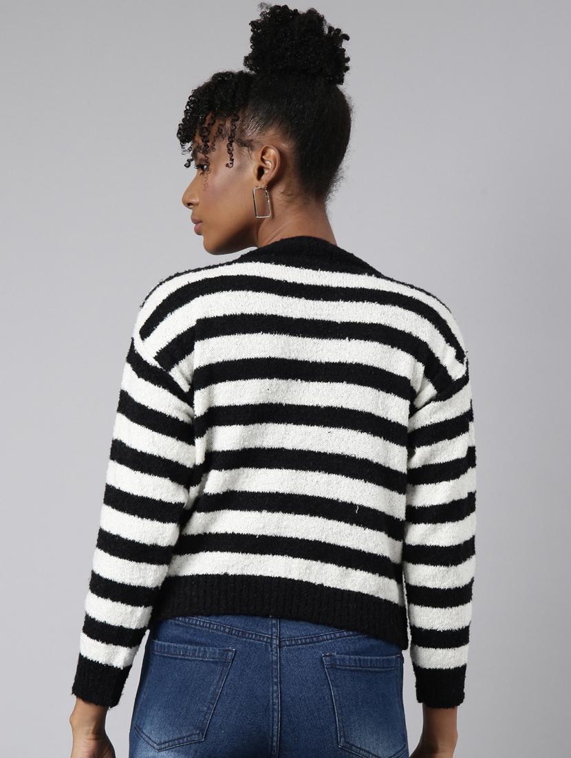 black acrylic cardigan - 20925446 - Standard Image - 2