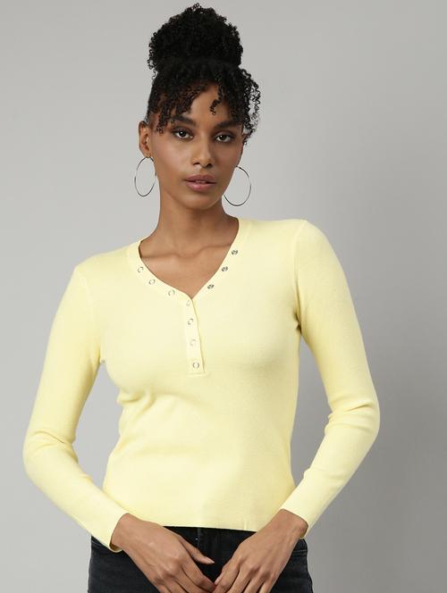 women's solid color regular top - 20928702 -  Standard Image - 0