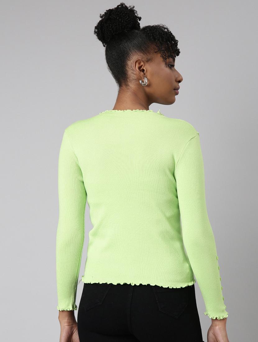 women's solid color regular top - 20928709 - Standard Image - 2