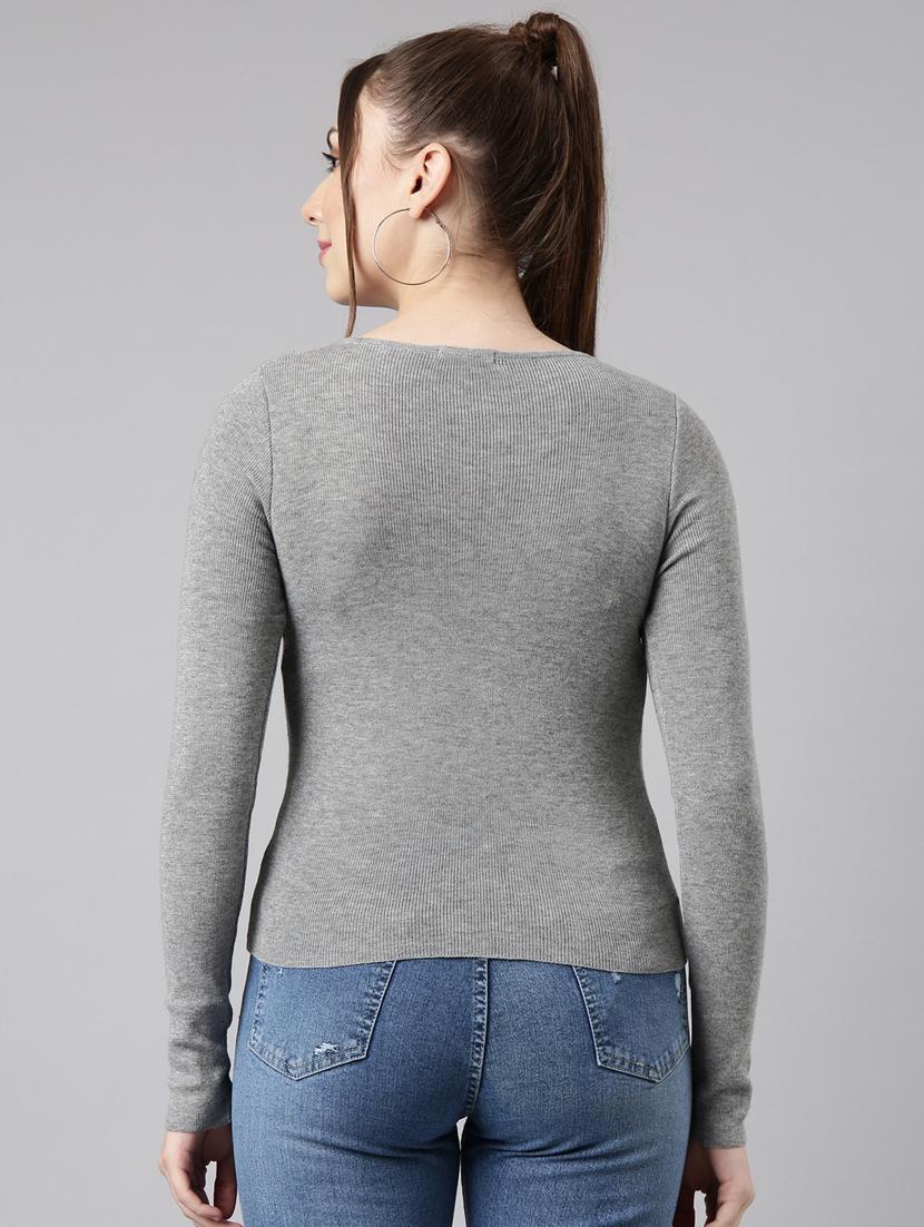 women's solid color regular top - 20928716 - Standard Image - 2
