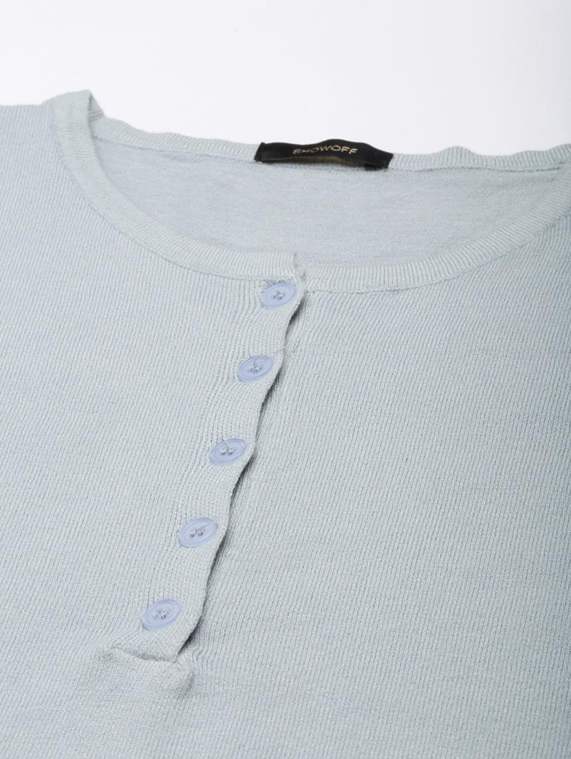 women's solid color regular top - 20928728 - Standard Image - 7