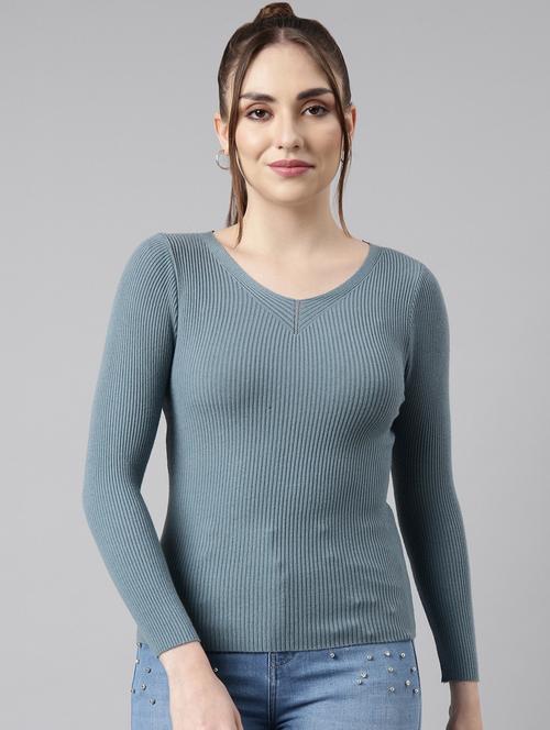 women's solid color regular top - 20928732 - Standard Image - 0