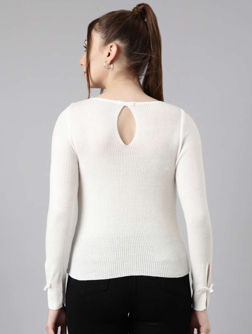 women's solid color regular top - 20928737 -  Standard Image - 2