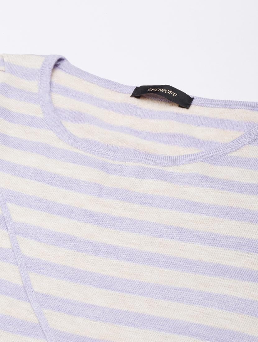 women's stripped regular top - 20928752 - Standard Image - 7