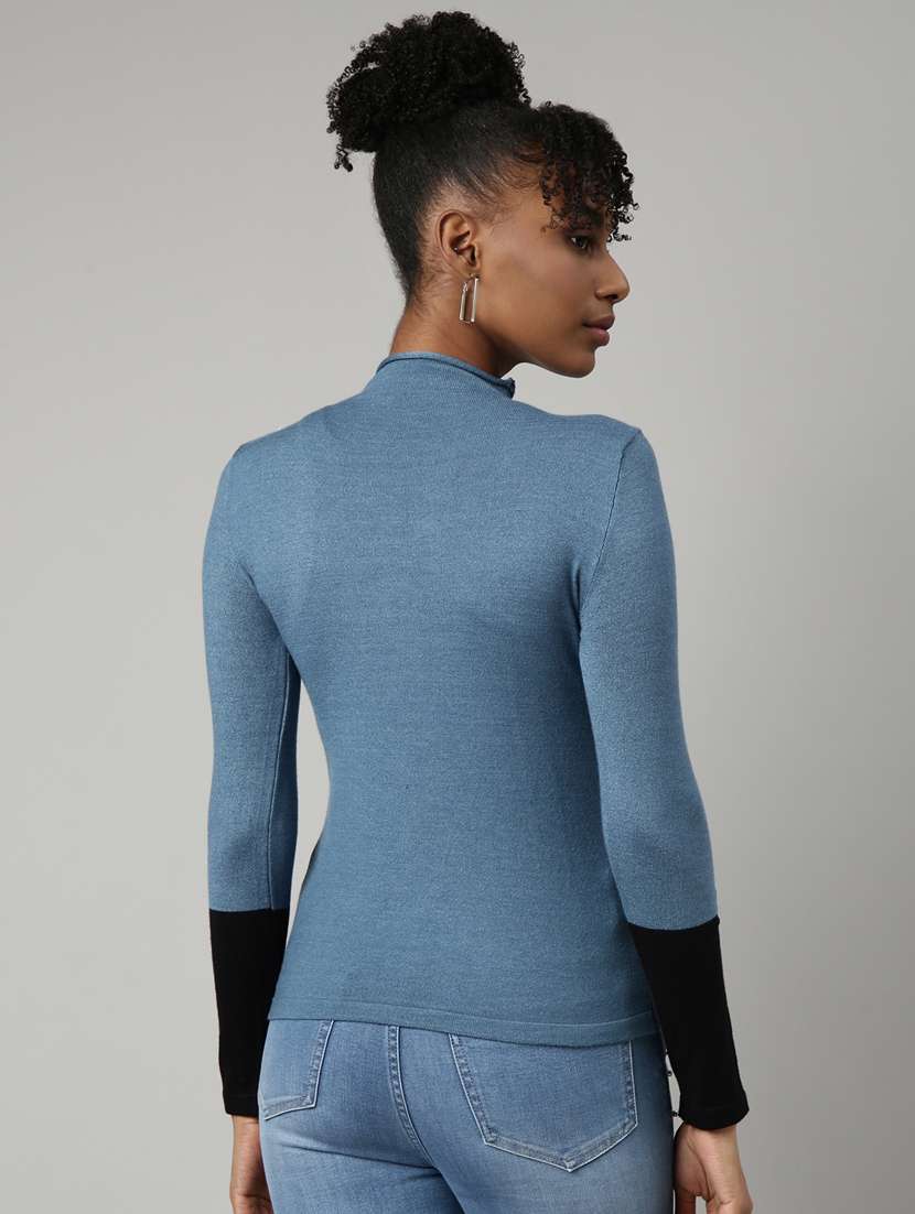 women's solid color regular top - 20928762 - Standard Image - 2