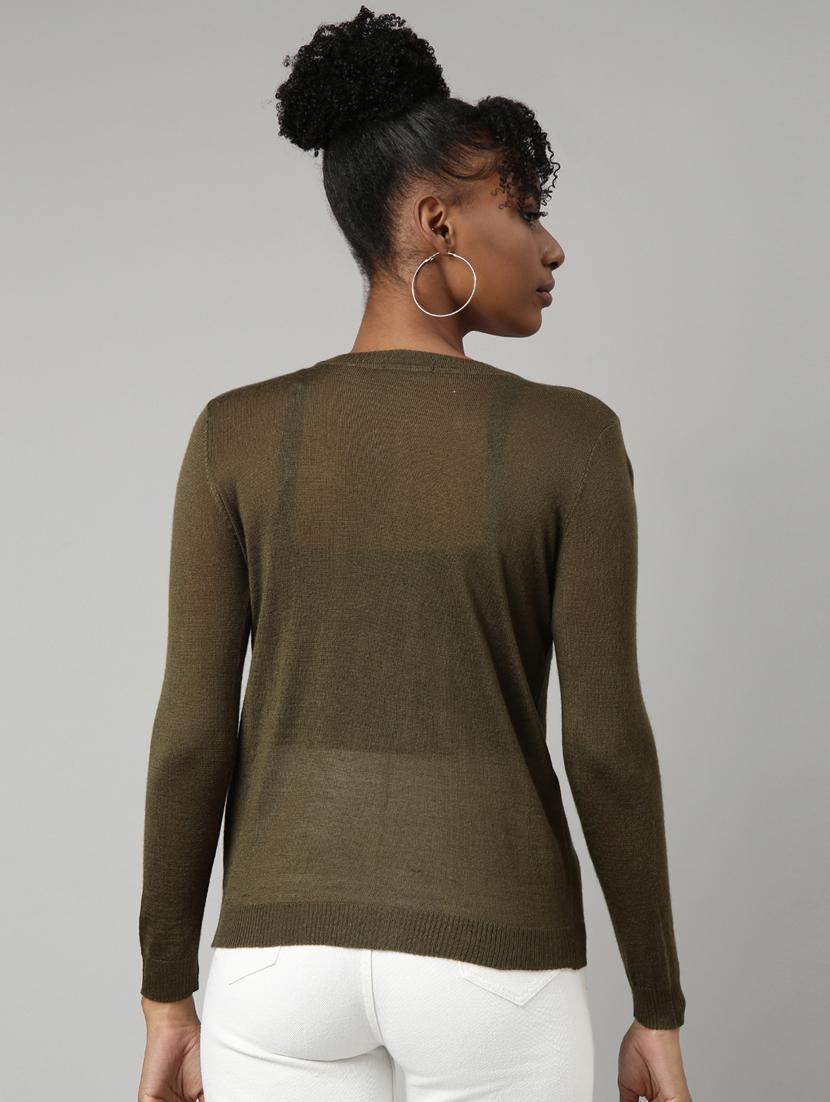 women's solid color regular top - 20928776 - Standard Image - 2