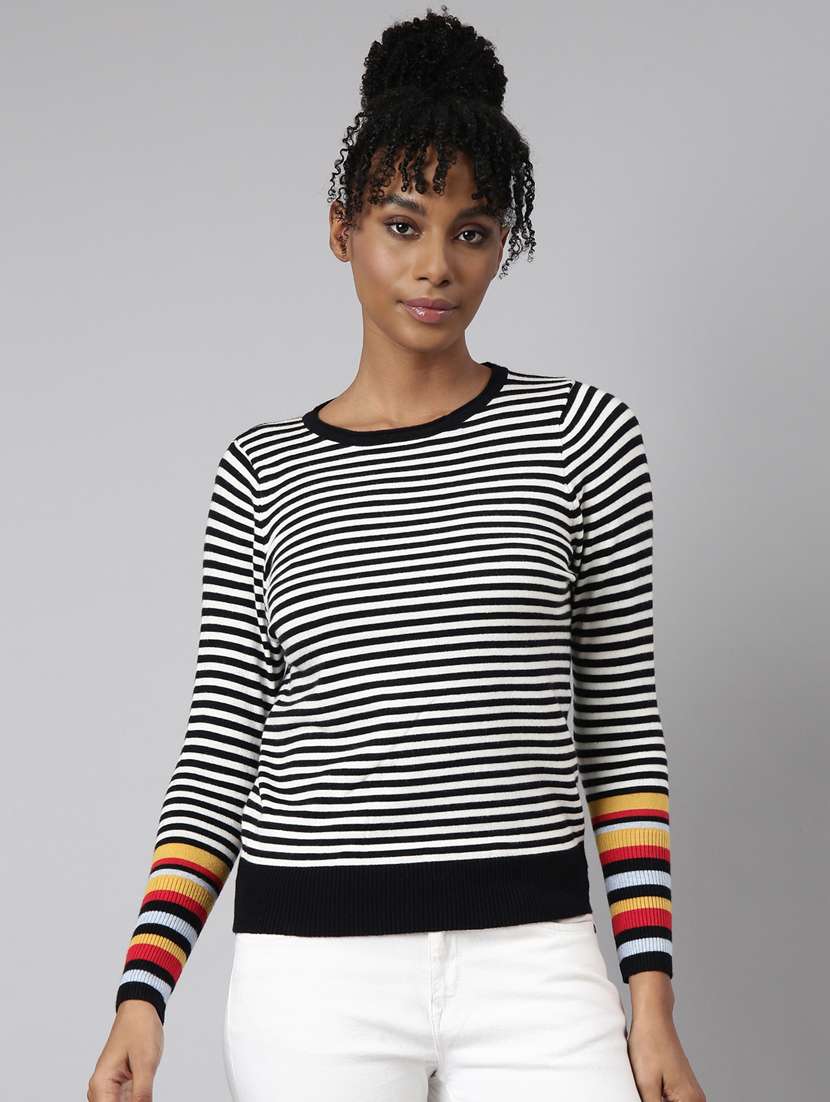 women's round neck regular top