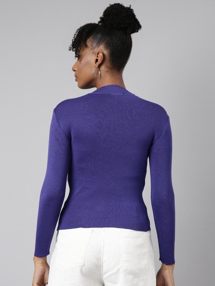 women's solid color regular top - 20928789 - Standard Image - 2